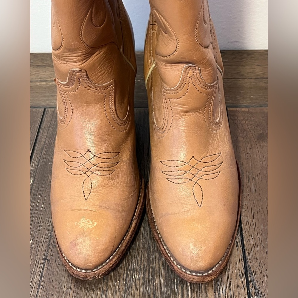 Vintage Acme Campus Western Cowgirl Boots Womens size 6.5 - Picture 2 of 12